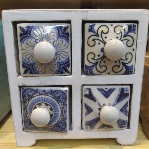 Mueble 4 cajones blanco