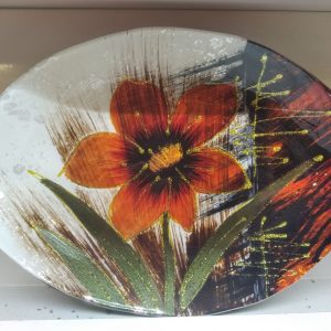 Bandeja cristal mediana