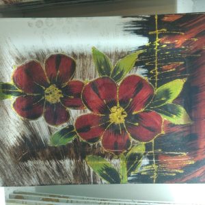 Bandeja cristal grande