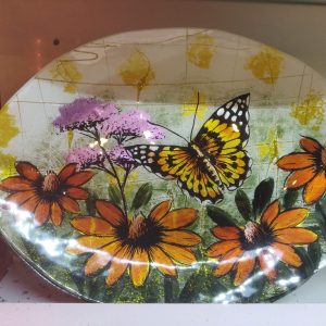 Bandeja cristal mediana