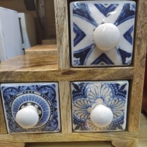 Mueble 3 cajones natural